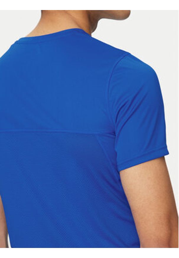 Reebok T-Shirt 100214886 Niebieski Regular Fit. Kolor: niebieski. Materiał: syntetyk