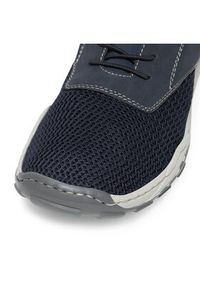 Rieker Półbuty 08015-14 Granatowy. Kolor: niebieski. Materiał: materiał #4