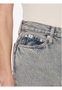 Calvin Klein Jeans Jeansy High Rise Straight J20J222455 Granatowy Straight Fit. Kolor: niebieski