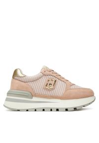 Liu Jo Sneakersy Amazing 25 BF5049 PX027 Różowy. Kolor: różowy. Materiał: zamsz, skóra