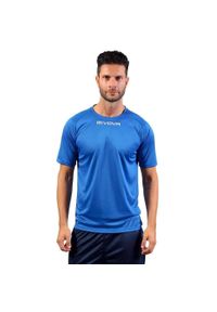Givova - T-shirt Męski Capo. Kolor: niebieski