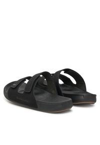 Quiksilver Klapki RAPID-01 MI08 Czarny. Kolor: czarny. Materiał: zamsz, skóra #4