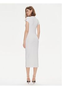 Calvin Klein Sukienka letnia Q-Nova K20K206537 Biały Slim Fit. Kolor: biały. Materiał: syntetyk. Sezon: lato #2