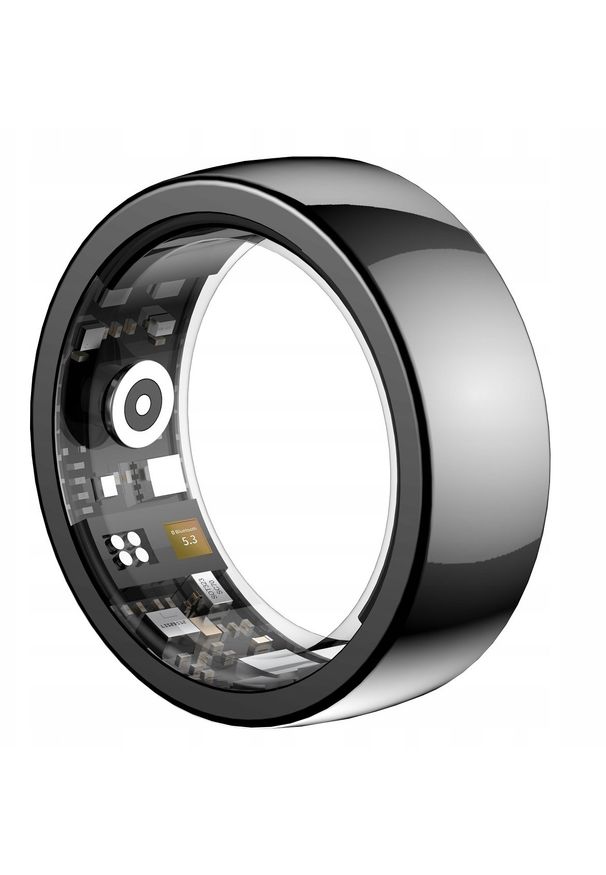 Riversong smart ring Trinity czarny SR01 rozmiar 7 średnica wew 17mm. Rodzaj zegarka: cyfrowe. Kolor: czarny