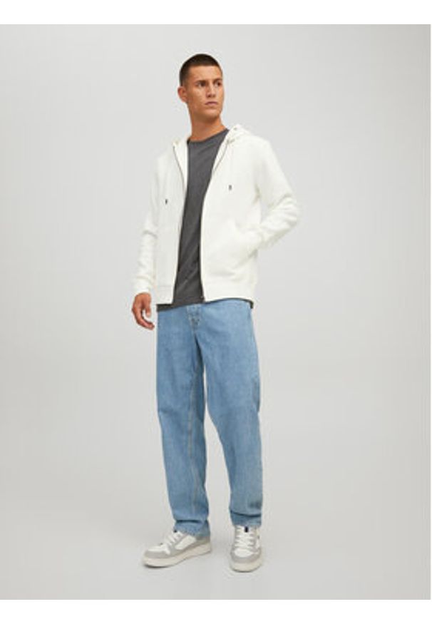 Jack & Jones - Jack&Jones Bluza Star 12210830 Biały Regular Fit. Kolor: biały. Materiał: bawełna, syntetyk