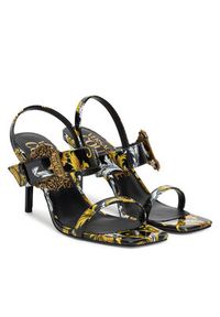 Versace Jeans Couture Sandały 78VA3S71 Czarny. Kolor: czarny. Materiał: skóra #6