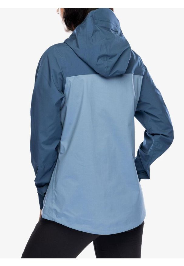 Kurtka przeciwdeszczowa damska Inov-8 Venturelite Jacket FZ. Kolor: niebieski. Sport: turystyka piesza