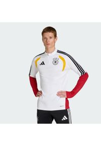 Adidas - Koszulka treningowa Niemcy 26 Tiro. Kolor: biały. Materiał: dresówka. Sport: piłka nożna #1