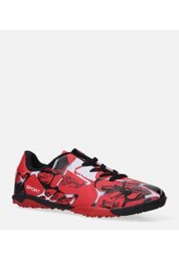 Casu - czerwone buty sportowe orliki sznurowane casu 163-1. Kolor: czerwony #1
