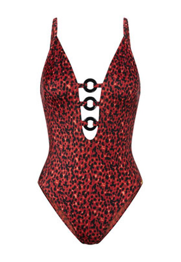 Triumph Strój kąpielowy Midnight Swim Swimsuit 10226477 Brązowy. Kolor: brązowy. Materiał: syntetyk