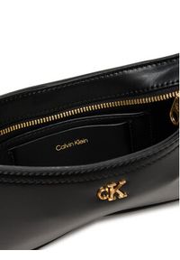 Calvin Klein Torebka Ck Small Shoulder Bag LV04F3170G Czarny. Kolor: czarny. Materiał: skórzane #2