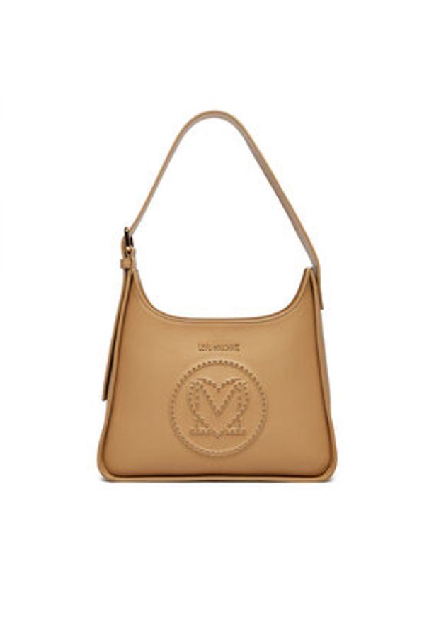 Love Moschino - LOVE MOSCHINO Torebka JC4066PP1ML1210A Beżowy. Kolor: beżowy. Materiał: skórzane