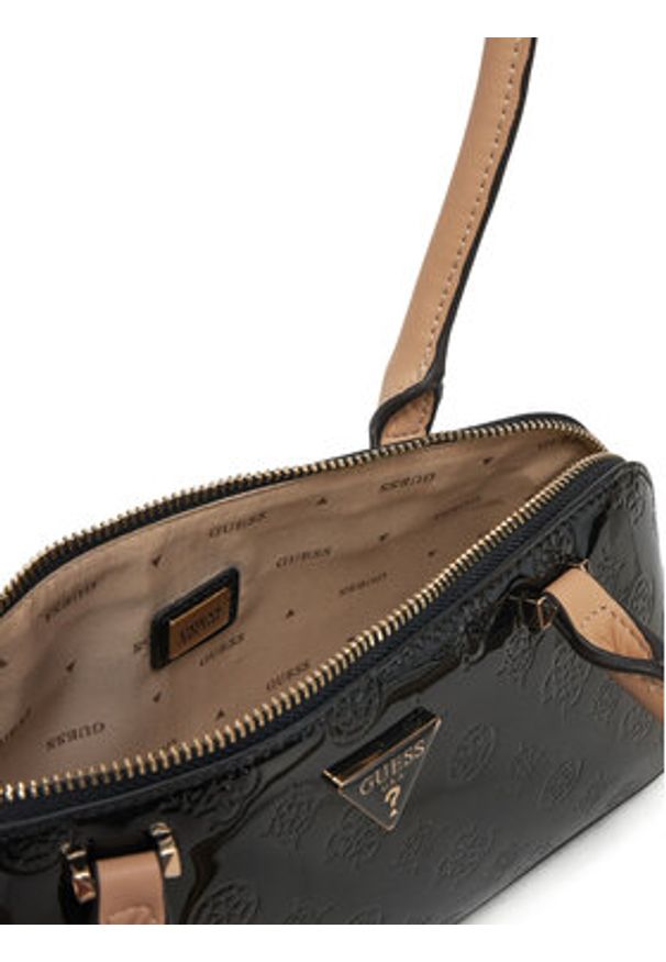 Guess Torebka HWTV94 96080 Czarny. Kolor: czarny. Materiał: skórzane