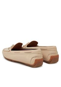 Geox Mokasyny D Kosmopolis + Grip D45RCA 00043 C1122 Beżowy. Kolor: beżowy. Materiał: skóra #5