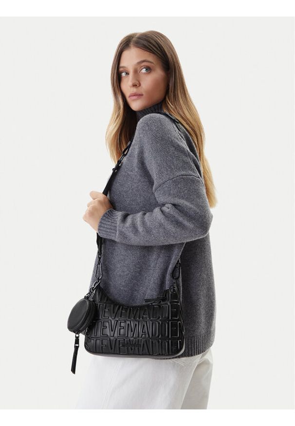 Steve Madden Torebka Bvega SM13002238 Czarny. Kolor: czarny. Materiał: skórzane