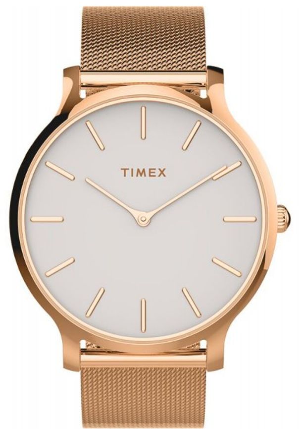 Timex - Zegarek Damski TIMEX TRANSCEND TW2T73900. Materiał: mesh