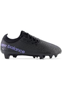 Korki dziecięce New Balance FURON V7 DISPATCH JNR FG SJF3FBB7 – czarne. Kolor: czarny. Materiał: materiał, syntetyk. Szerokość cholewki: normalna. Sport: piłka nożna #1