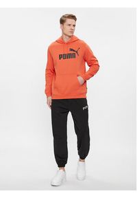 Puma Spodnie dresowe Team 538261 Czarny Relaxed Fit. Kolor: czarny. Materiał: bawełna
