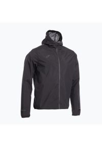 Kurtka do biegania męska Joma R-Night Raincoat. Kolor: czarny