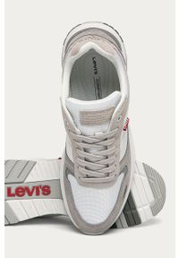 Levi's® - Levi's - Buty. Okazja: na spotkanie biznesowe. Nosek buta: okrągły. Zapięcie: sznurówki. Kolor: biały. Materiał: materiał, syntetyk, skóra, guma, zamsz. Szerokość cholewki: normalna #2