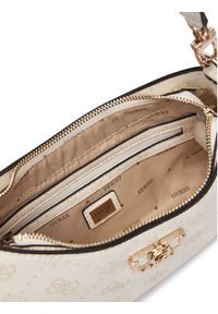 Guess Torebka Emelie Logo HWGP99 28180 Écru. Kolor: kremowy. Materiał: skórzane #5