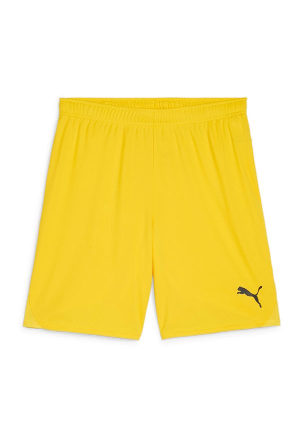 Szorty dla dzieci Puma TeamGoal. Kolor: żółty. Styl: sportowy