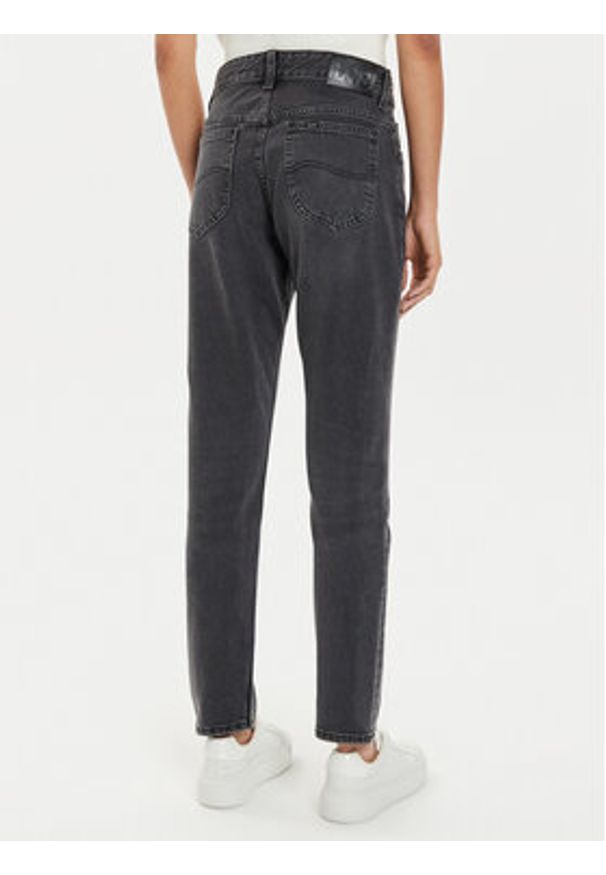 Lee Jeansy Rider 112341336 Czarny Slim Fit. Kolor: czarny