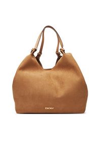 DKNY Torebka R52BME48 Brązowy. Kolor: brązowy. Materiał: skórzane #7