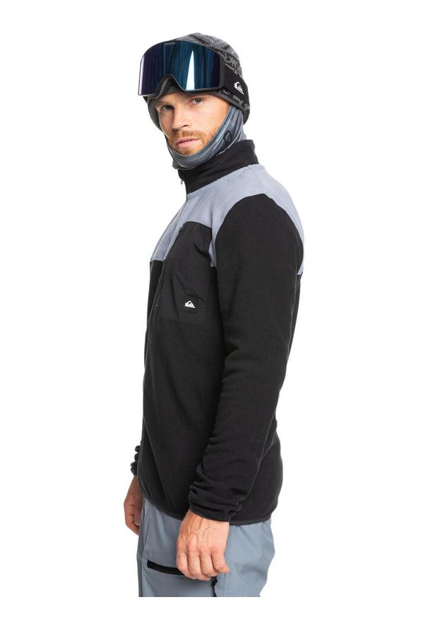 Quiksilver - dla Mężczyzn AKER Czarny. Kolor: czarny. Materiał: poliester, materiał
