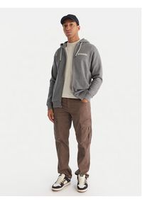 DC Shoes Bluza Baseline ADYFT03389 Szary Regular Fit. Kolor: szary. Materiał: bawełna #5