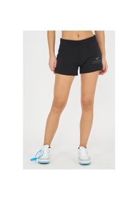 LEGEA - Szorty Legea Sanem Damskie. Kolor: czarny. Materiał: bawełna. Długość: krótkie #1