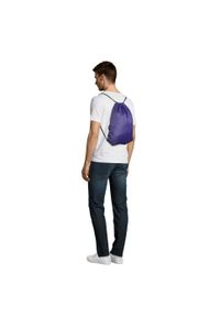 SOL'S - Urban Plain Drawstring Bag. Kolor: fioletowy