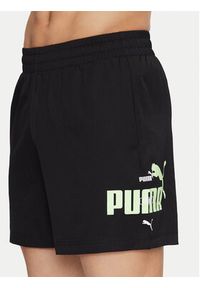 Puma Szorty sportowe Ess Logo Lab 684672 Czarny Regular Fit. Kolor: czarny. Materiał: syntetyk. Styl: wakacyjny, sportowy #3
