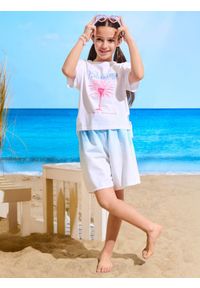 Sinsay - Koszulka z ozdobnymi wycięciami - biały. Kolor: biały #1