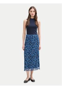 Tom Tailor Denim Spódnica midi 1045502 Niebieski Regular Fit. Kolor: niebieski. Materiał: syntetyk #5