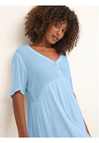 Kaffe Sukienka letnia Tara 10507499 Niebieski A-Line Fit. Kolor: niebieski. Materiał: wiskoza. Sezon: lato