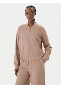 Liu Jo Sport Dres TA6222 FS090 Beżowy Relaxed Fit. Kolor: beżowy. Materiał: bawełna #4