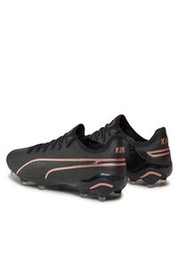 Puma Buty do piłki nożnej King Ultimate Fg/Ag 107563 07 Czarny. Kolor: czarny. Materiał: skóra