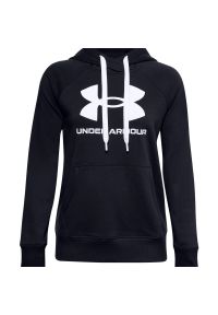 Bluza z kapturem Damska Under Armour Rival Fleece Czarny. Typ kołnierza: kaptur. Kolor: biały, czarny, wielokolorowy