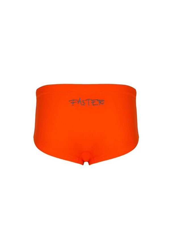 AQUA-SPORT - Bokserki pływackie dziecięce aqua-sport junior faster. Kolor: pomarańczowy. Materiał: lycra, poliester