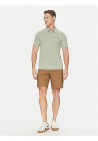 columbia - Columbia Polo Nelson Point 1772721 Zielony Regular Fit. Typ kołnierza: polo. Kolor: zielony. Materiał: syntetyk #5