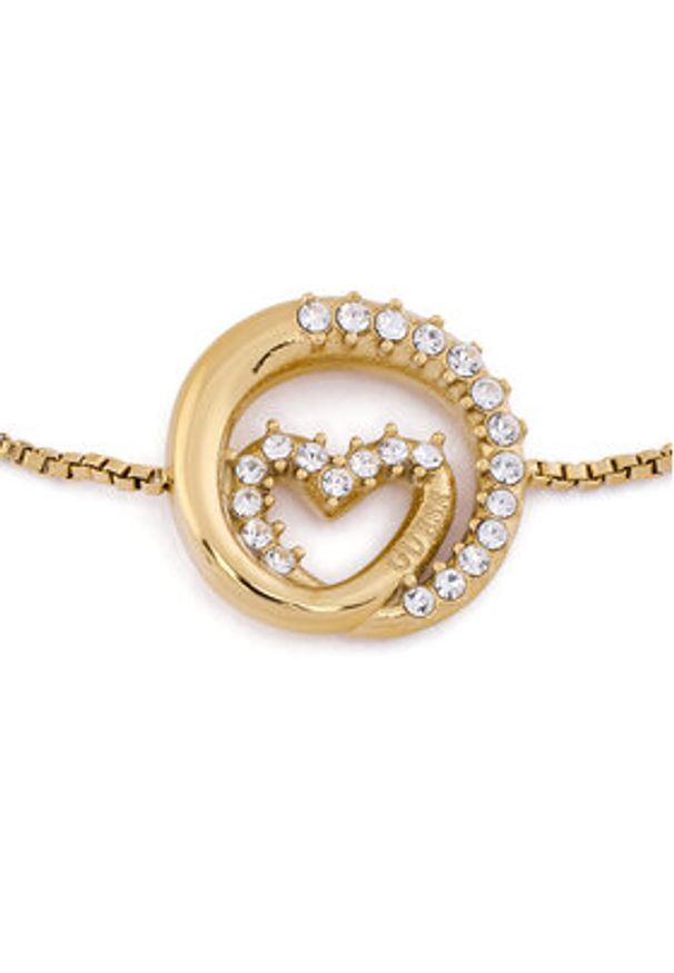 Guess Bransoletka JUBB05 527JW Złoty. Materiał: metalowe. Kolor: złoty
