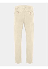 Blend Chinosy 20716448 Beżowy Slim Fit. Kolor: beżowy. Materiał: bawełna