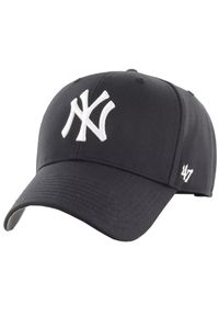 Męska czapka z daszkiem 47 Brand MLB New York Yankees Cap. Kolor: czarny. Materiał: poliester, bawełna