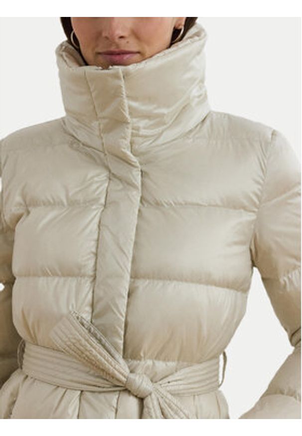 Lauren Ralph Lauren - LAUREN RALPH LAUREN Kurtka puchowa 297957500002 Écru Regular Fit. Materiał: syntetyk