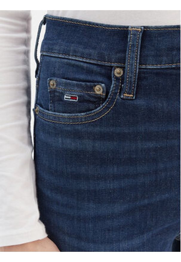 Tommy Jeans Jeansy Nora DW0DW19254 Niebieski Skinny Fit. Kolor: niebieski