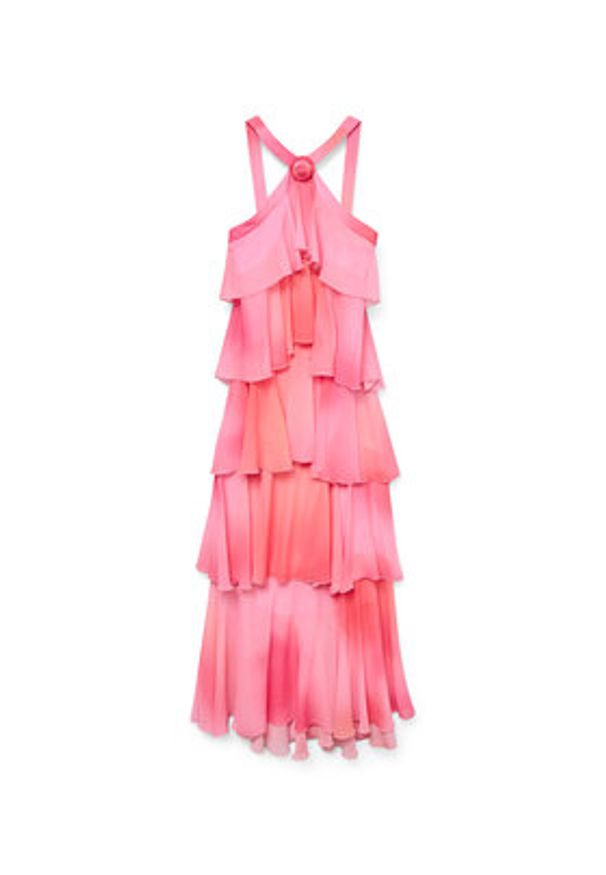 Vero Moda Sukienka wieczorowa Felicia 10295237 Różowy Slim Fit. Kolor: różowy. Materiał: syntetyk. Styl: wizytowy