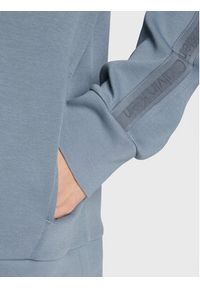 Calvin Klein Bluza Logo Tape K10K110753 Szary Regular Fit. Kolor: szary. Materiał: bawełna #4