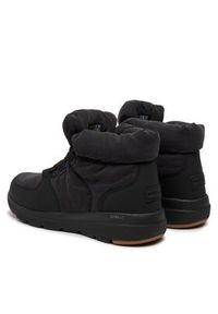 skechers - Skechers Botki On-The-Go Glacial Ultra - Trend Up 144194/BLK Czarny. Kolor: czarny. Materiał: materiał #3