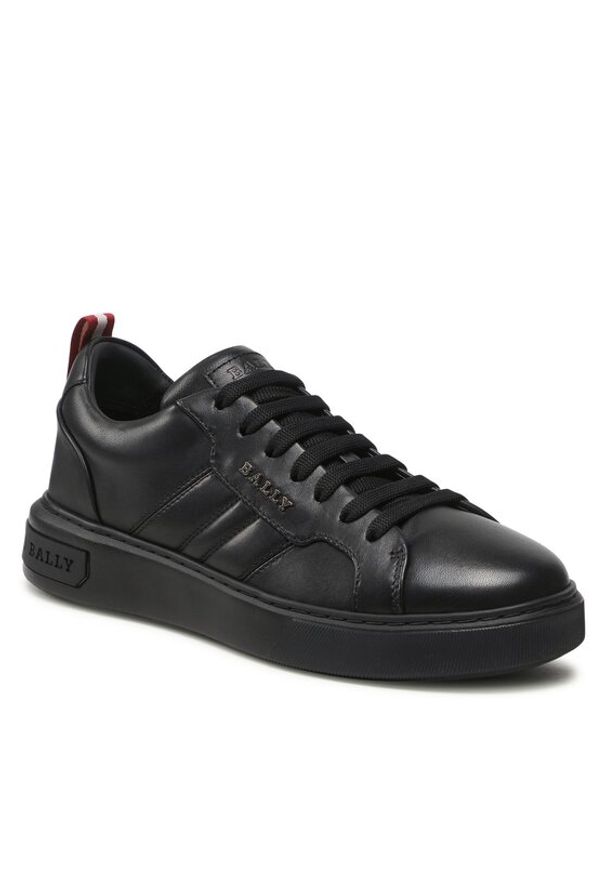 Sneakersy Bally. Kolor: czarny